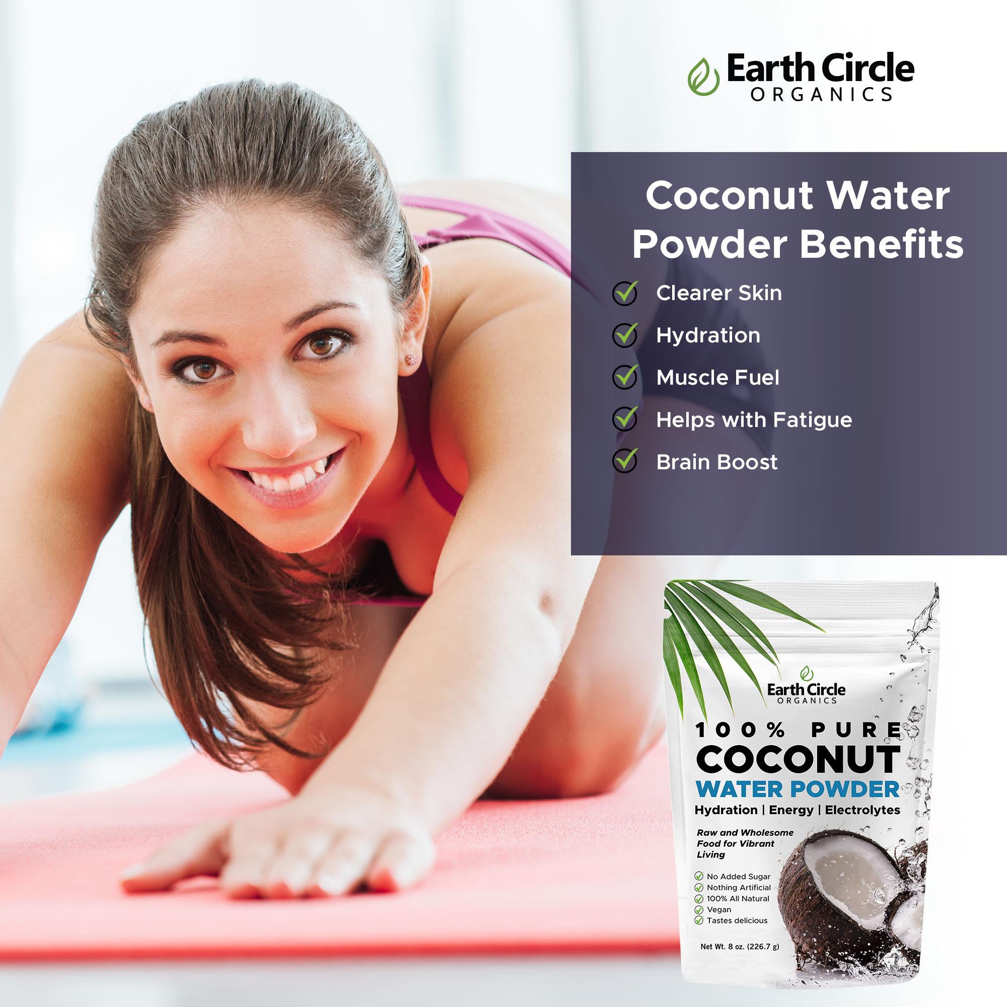 Earth Circle Organics Coconut Water Powder - 8oz
