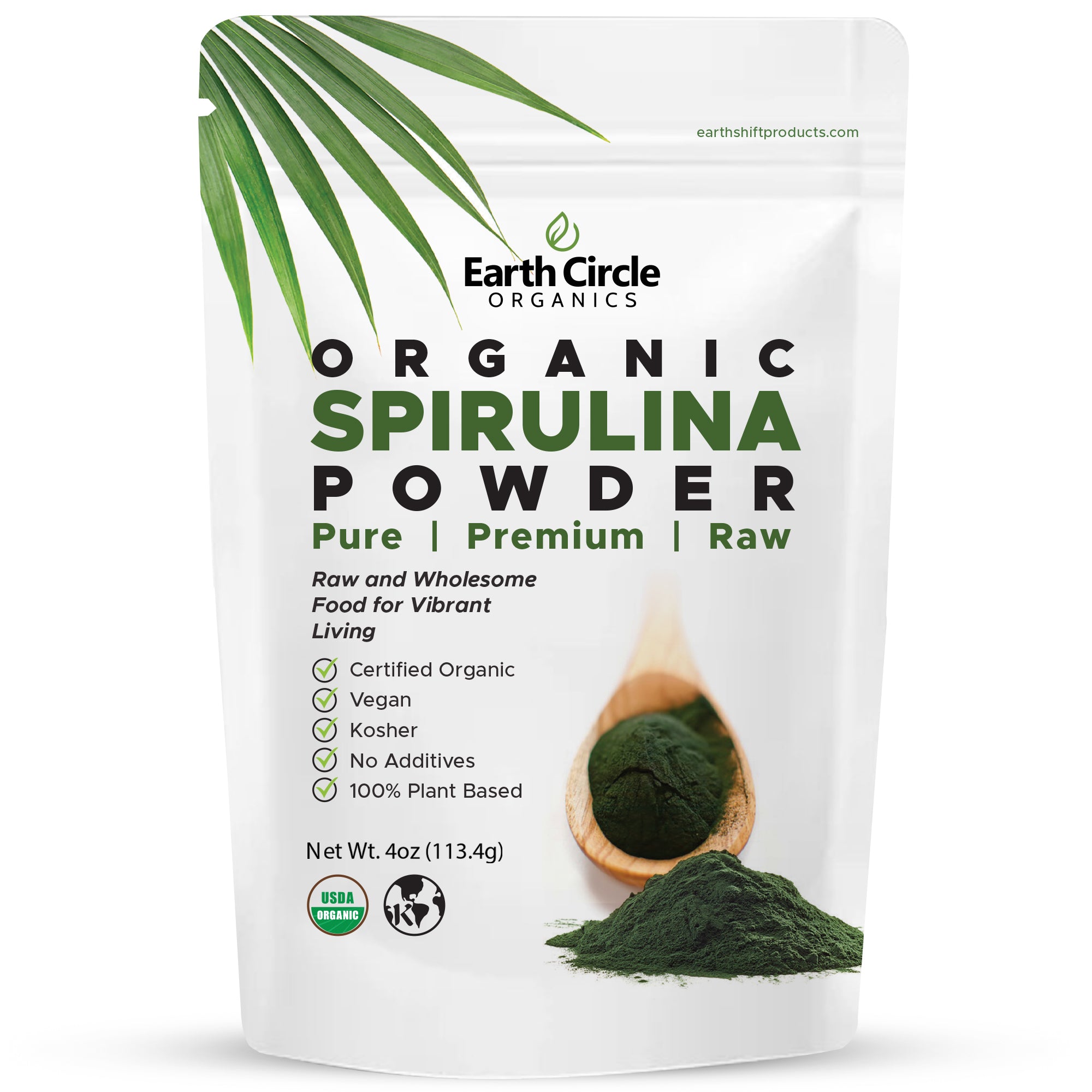 Organic Spirulina Powder - Energy and Immune Boosting Superfood