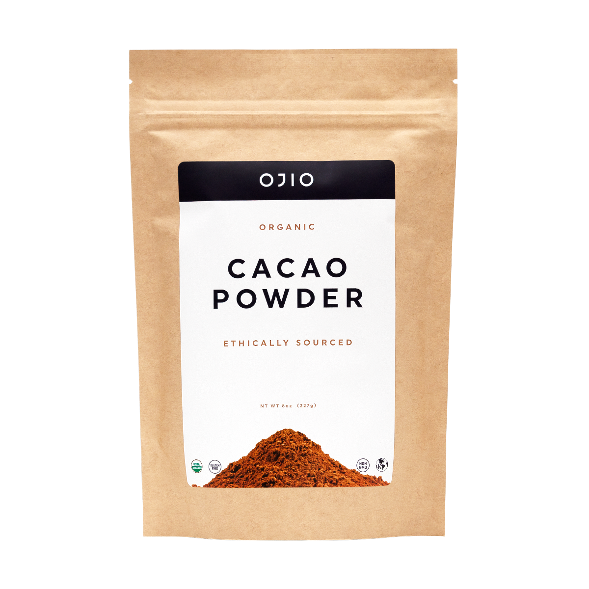 Earth Circle Organics Cacao Powder - Premium Heirloom Peru Beans