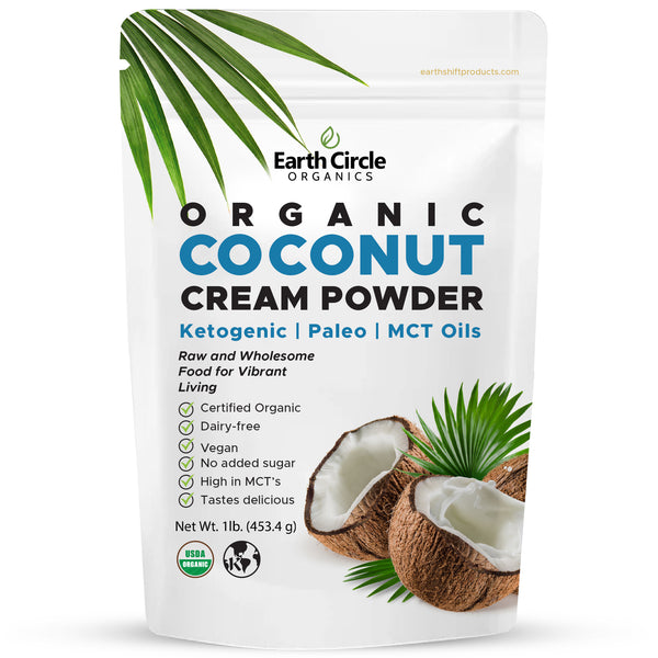 Earth Circle Organics Coconut Cream Powder