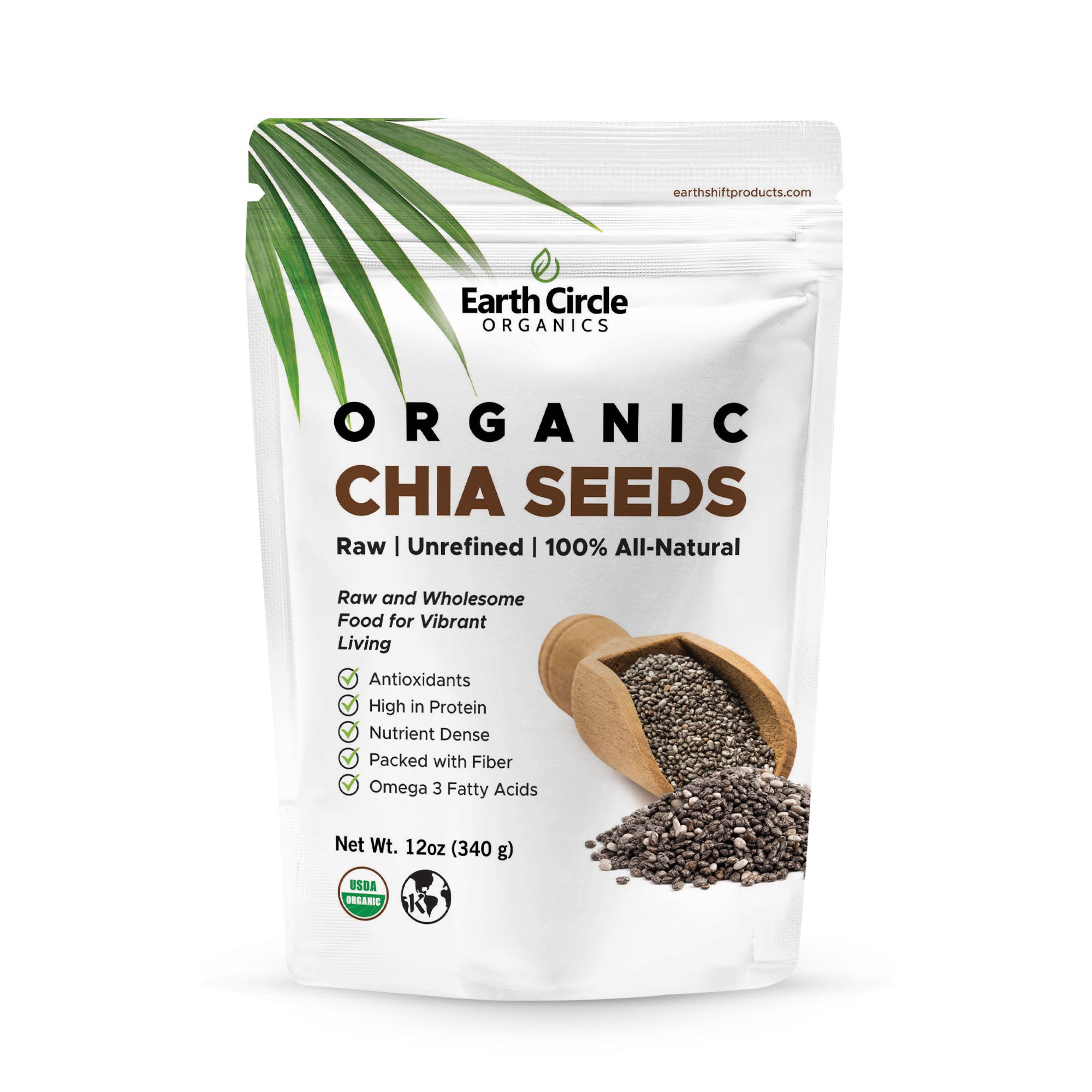 Organic Chia Seeds | 12 oz