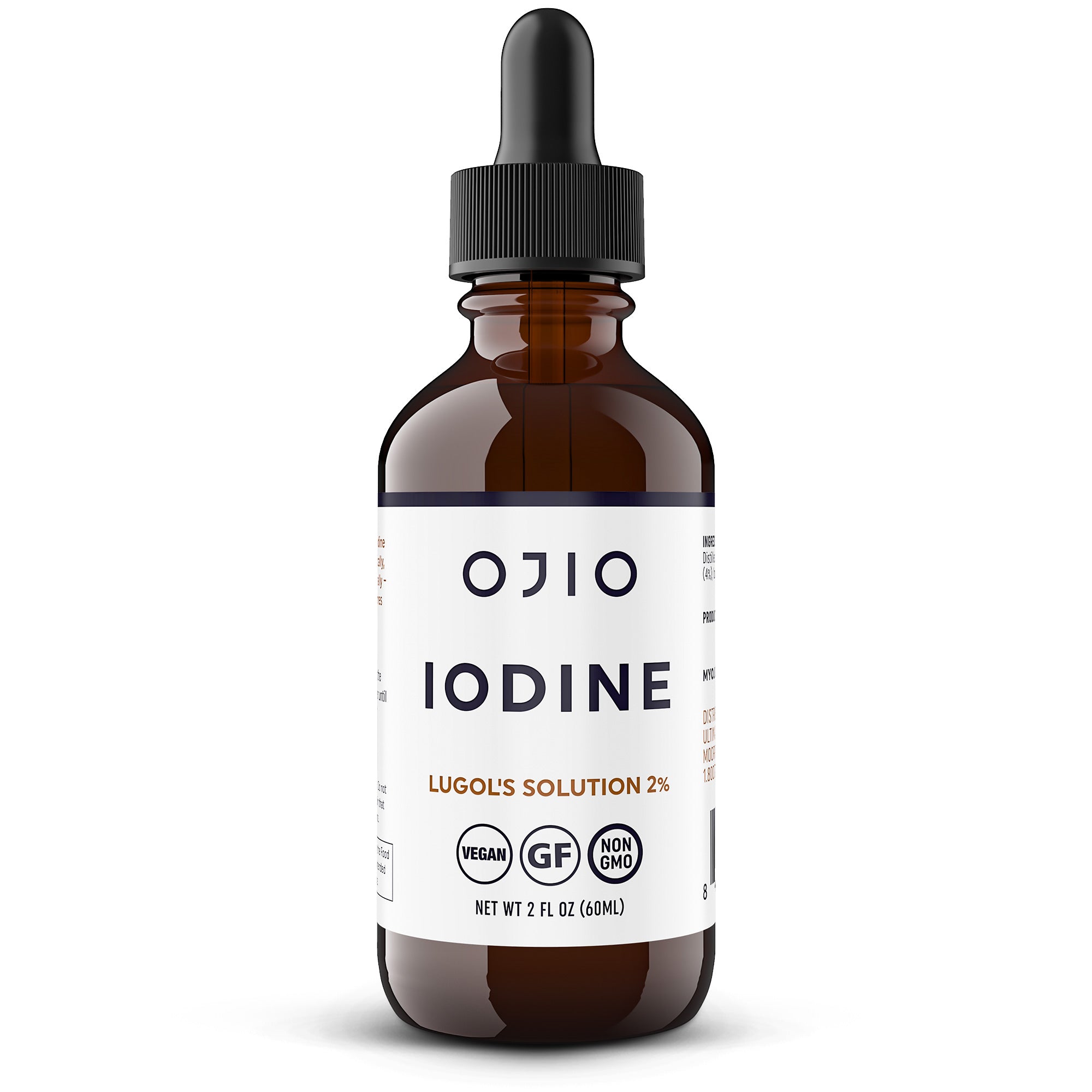 Iodine Lugol's Solution 2% - 2 fl oz