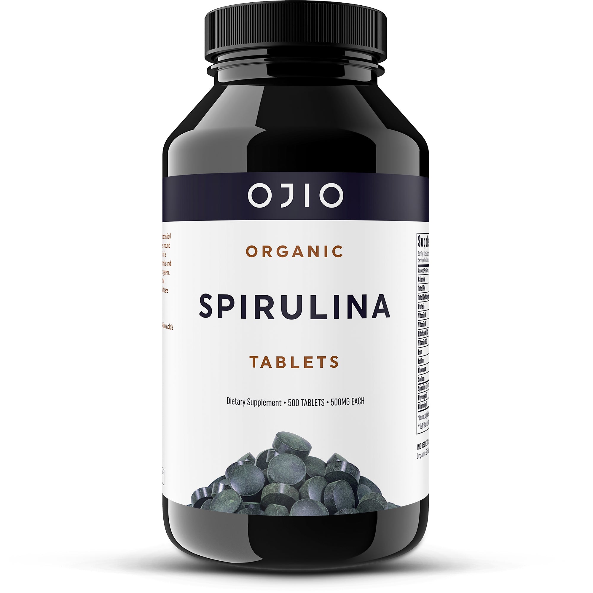 Spirulina Tablets 500 count