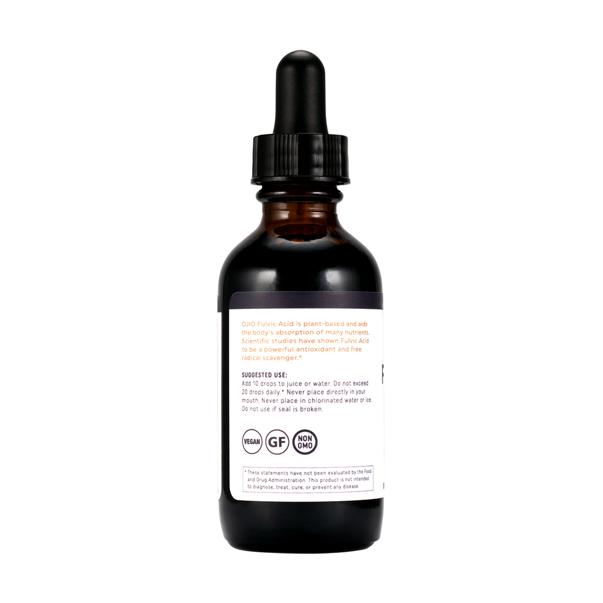 4 Dry Ounces Organic Fulvic Acid – 75% Pure, Water Soluble – Free Shipping In USA